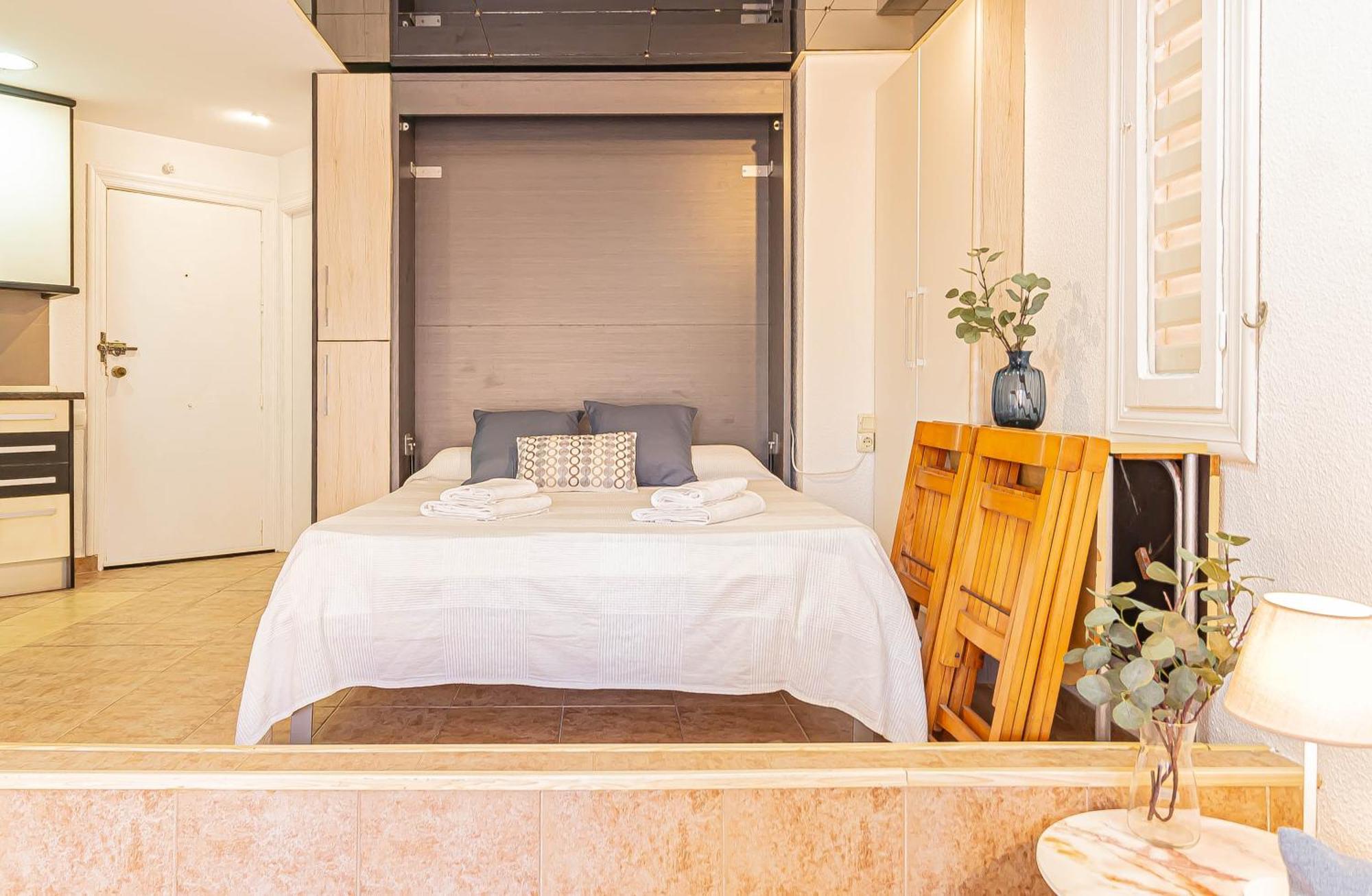 La Pecera - La Manga Del Mar Menor - Edificio Monaco - Kilometro 7 - Cama Plegable Y Sofa-Cama Lejlighed Eksteriør billede