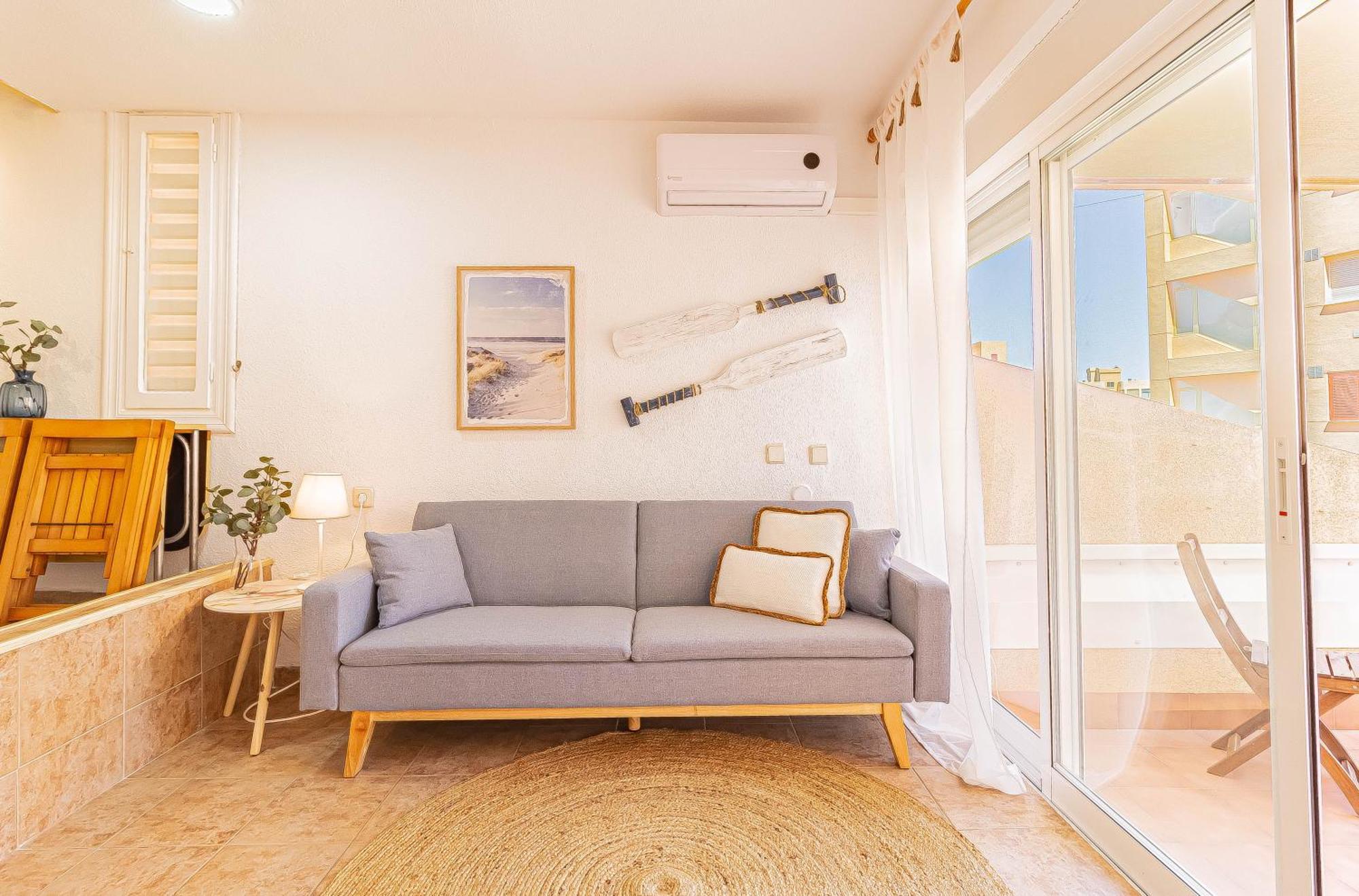 La Pecera - La Manga Del Mar Menor - Edificio Monaco - Kilometro 7 - Cama Plegable Y Sofa-Cama Lejlighed Eksteriør billede