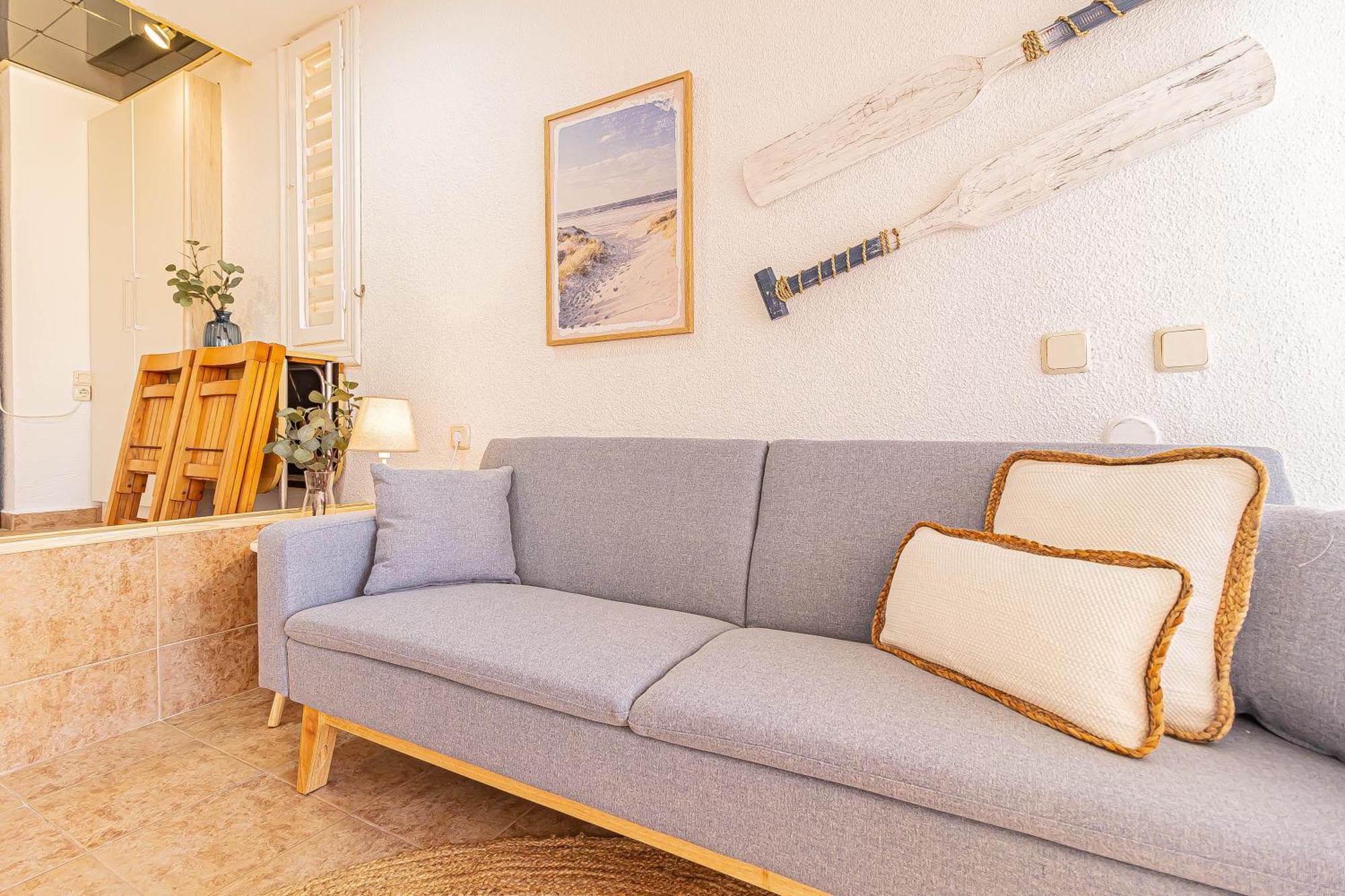 La Pecera - La Manga Del Mar Menor - Edificio Monaco - Kilometro 7 - Cama Plegable Y Sofa-Cama Lejlighed Eksteriør billede