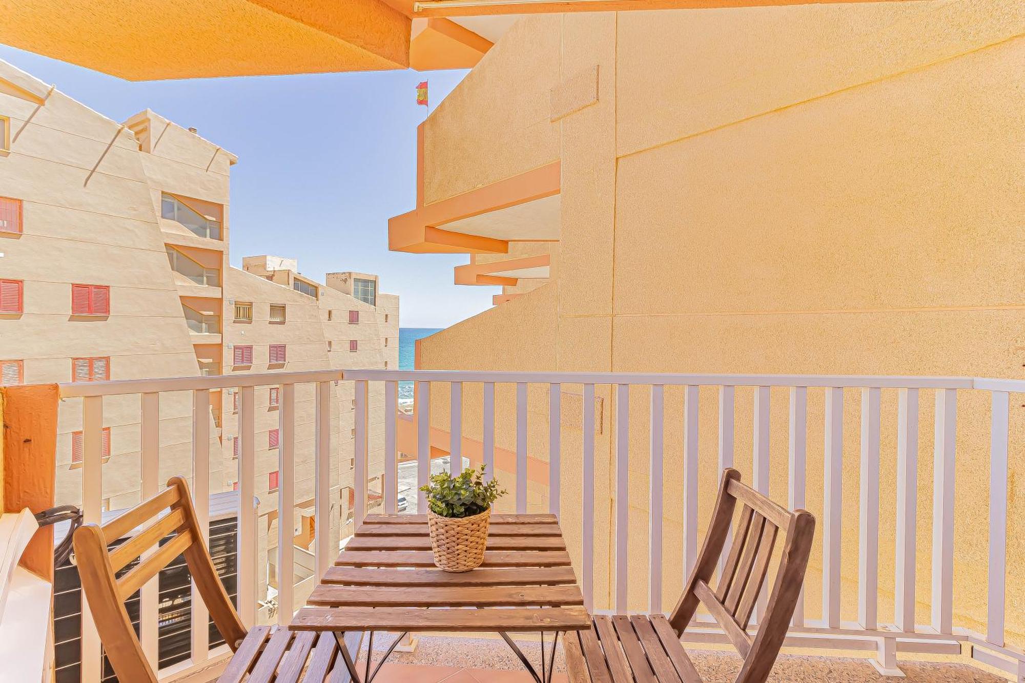 La Pecera - La Manga Del Mar Menor - Edificio Monaco - Kilometro 7 - Cama Plegable Y Sofa-Cama Lejlighed Eksteriør billede