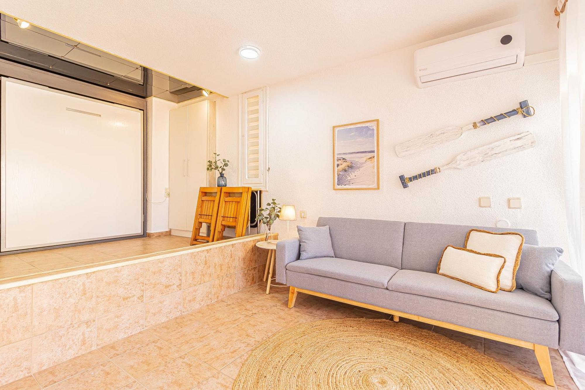 La Pecera - La Manga Del Mar Menor - Edificio Monaco - Kilometro 7 - Cama Plegable Y Sofa-Cama Lejlighed Eksteriør billede
