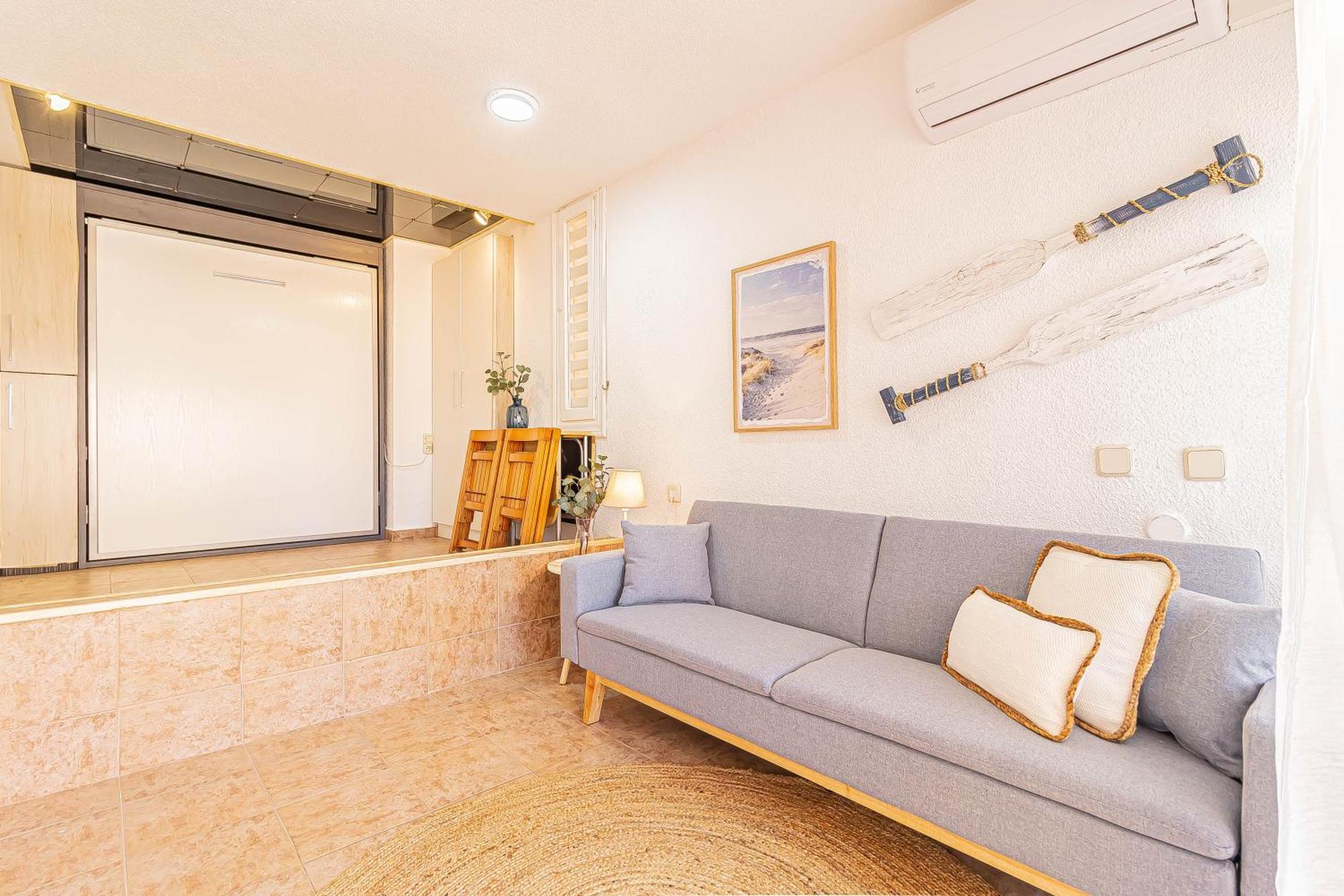 La Pecera - La Manga Del Mar Menor - Edificio Monaco - Kilometro 7 - Cama Plegable Y Sofa-Cama Lejlighed Eksteriør billede