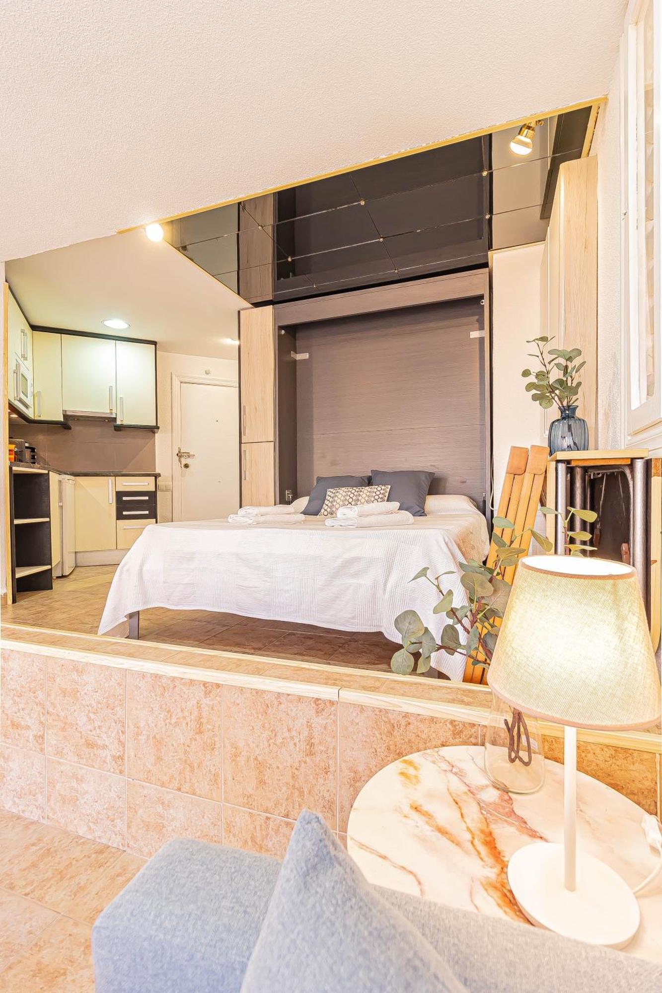 La Pecera - La Manga Del Mar Menor - Edificio Monaco - Kilometro 7 - Cama Plegable Y Sofa-Cama Lejlighed Eksteriør billede