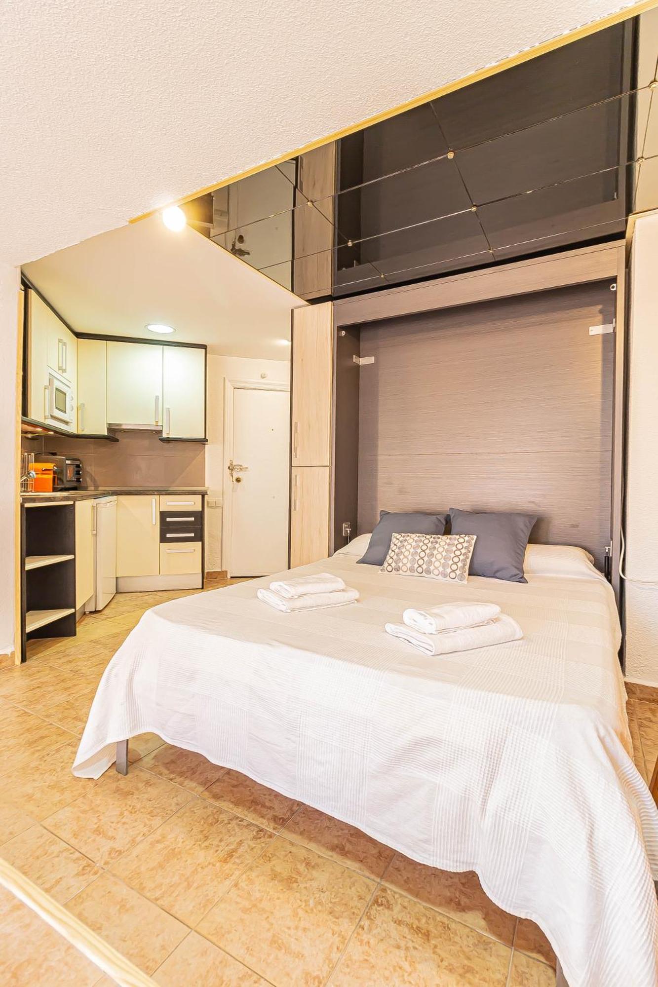 La Pecera - La Manga Del Mar Menor - Edificio Monaco - Kilometro 7 - Cama Plegable Y Sofa-Cama Lejlighed Eksteriør billede