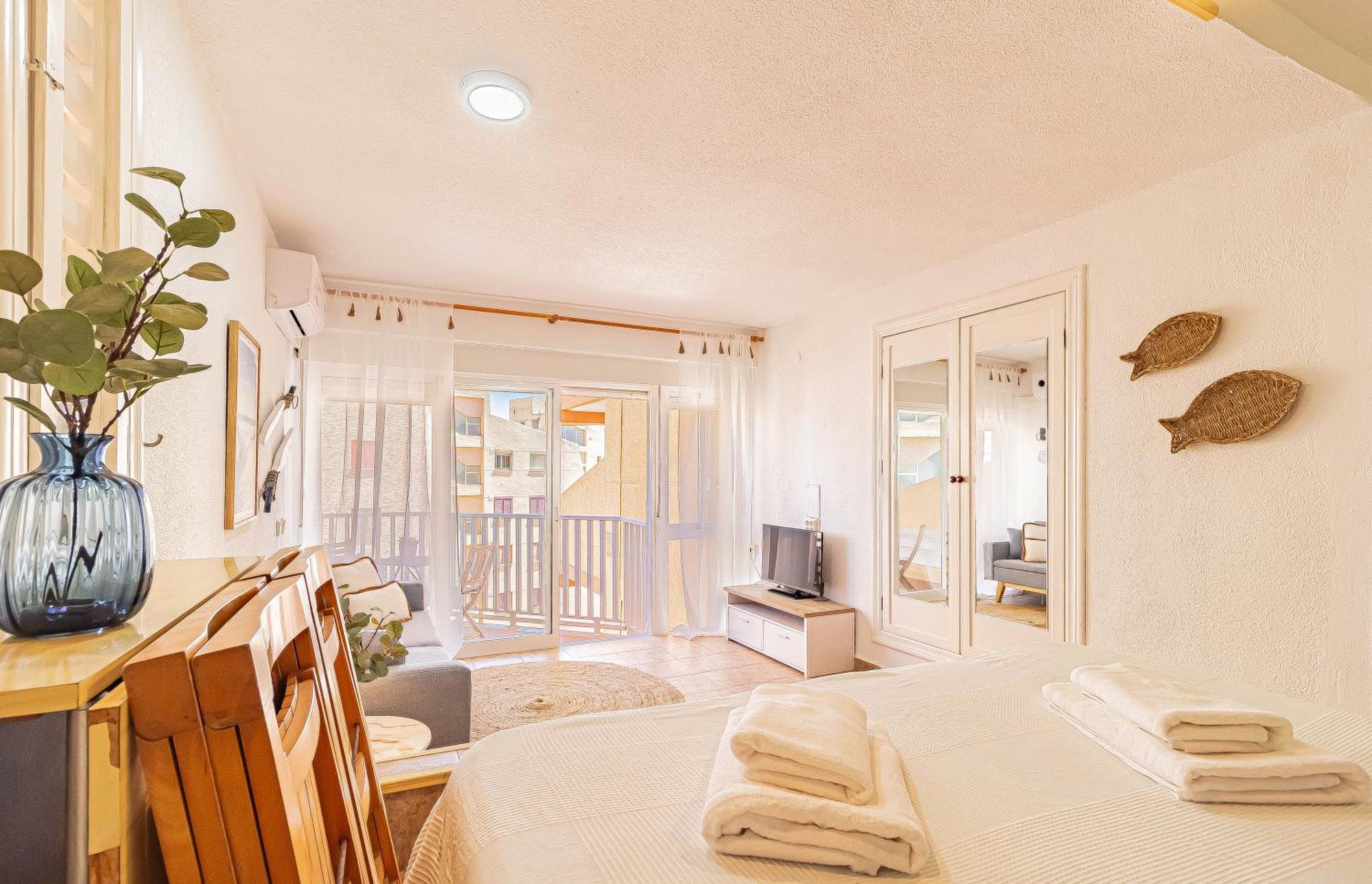 La Pecera - La Manga Del Mar Menor - Edificio Monaco - Kilometro 7 - Cama Plegable Y Sofa-Cama Lejlighed Eksteriør billede