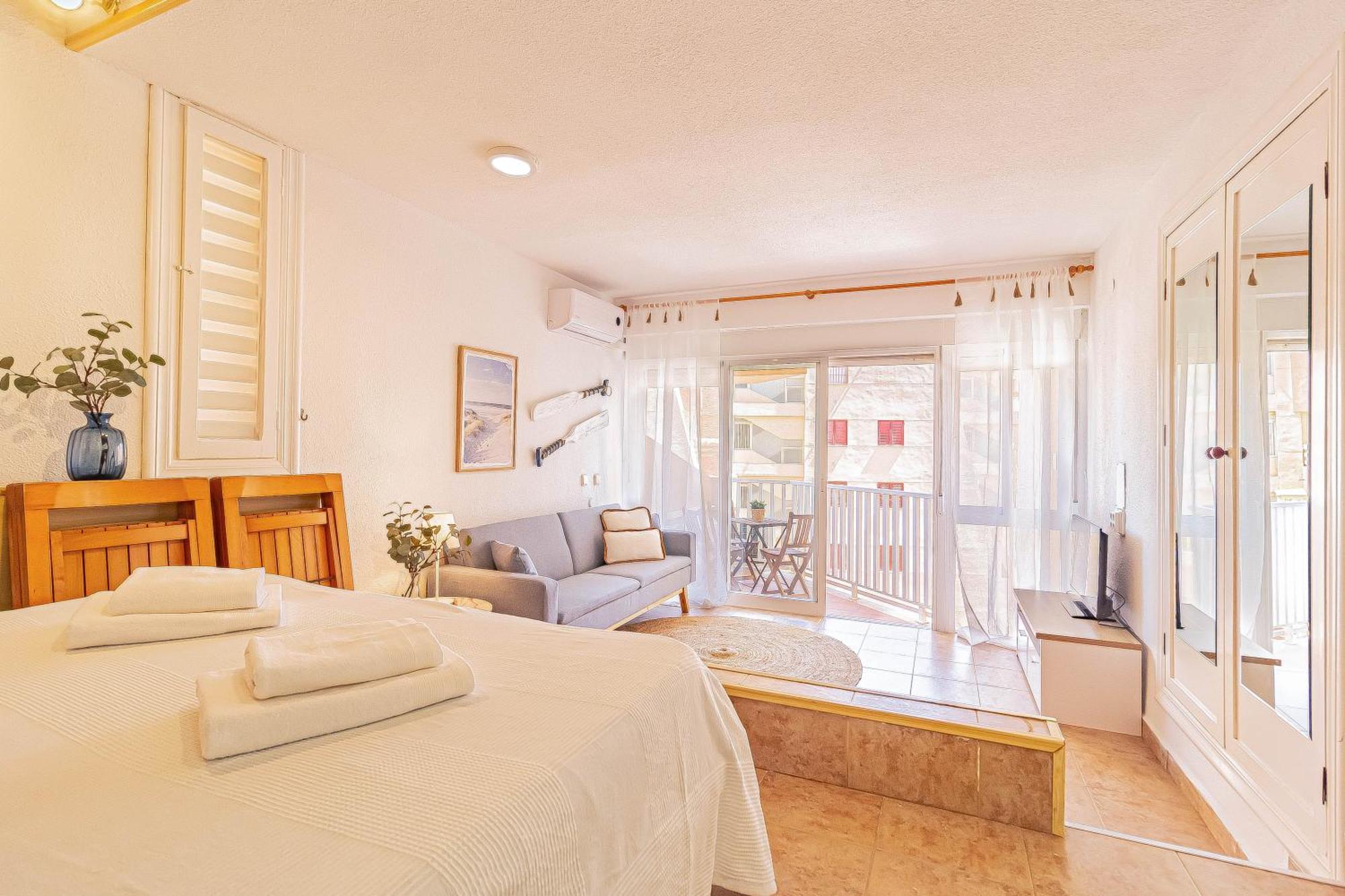 La Pecera - La Manga Del Mar Menor - Edificio Monaco - Kilometro 7 - Cama Plegable Y Sofa-Cama Lejlighed Eksteriør billede
